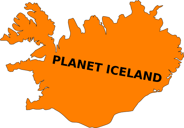 How To Set Use Planet Iceland Clipart - Iceland (600x416), Png Download
