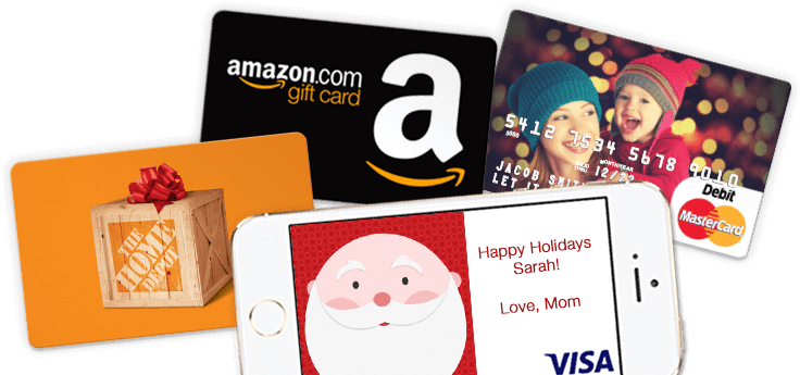 Any Gift Card Any Format For Any Occasion Giftcards - Home Depot Egift Card (744x345), Png Download