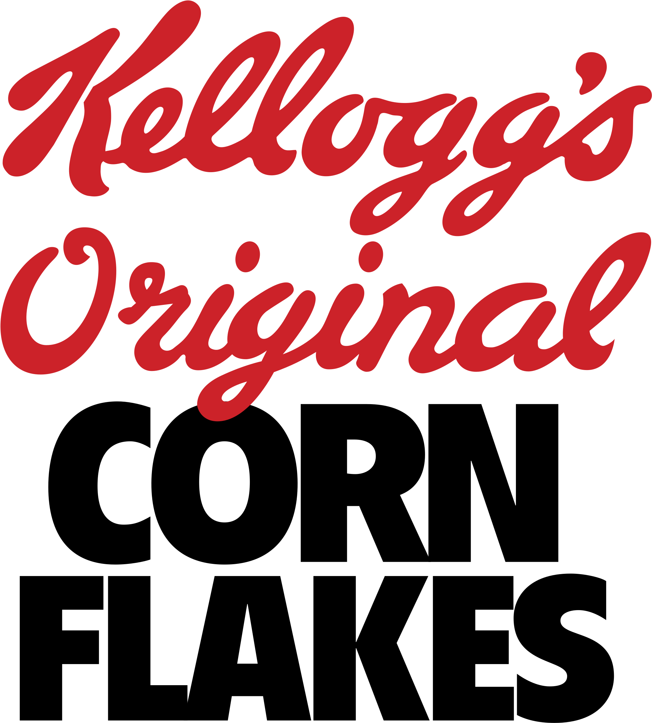 Kellogg's Original Corn Flakes Logo Png Transparent - Kellogg's Corn Flakes Logo Png (2400x2400), Png Download