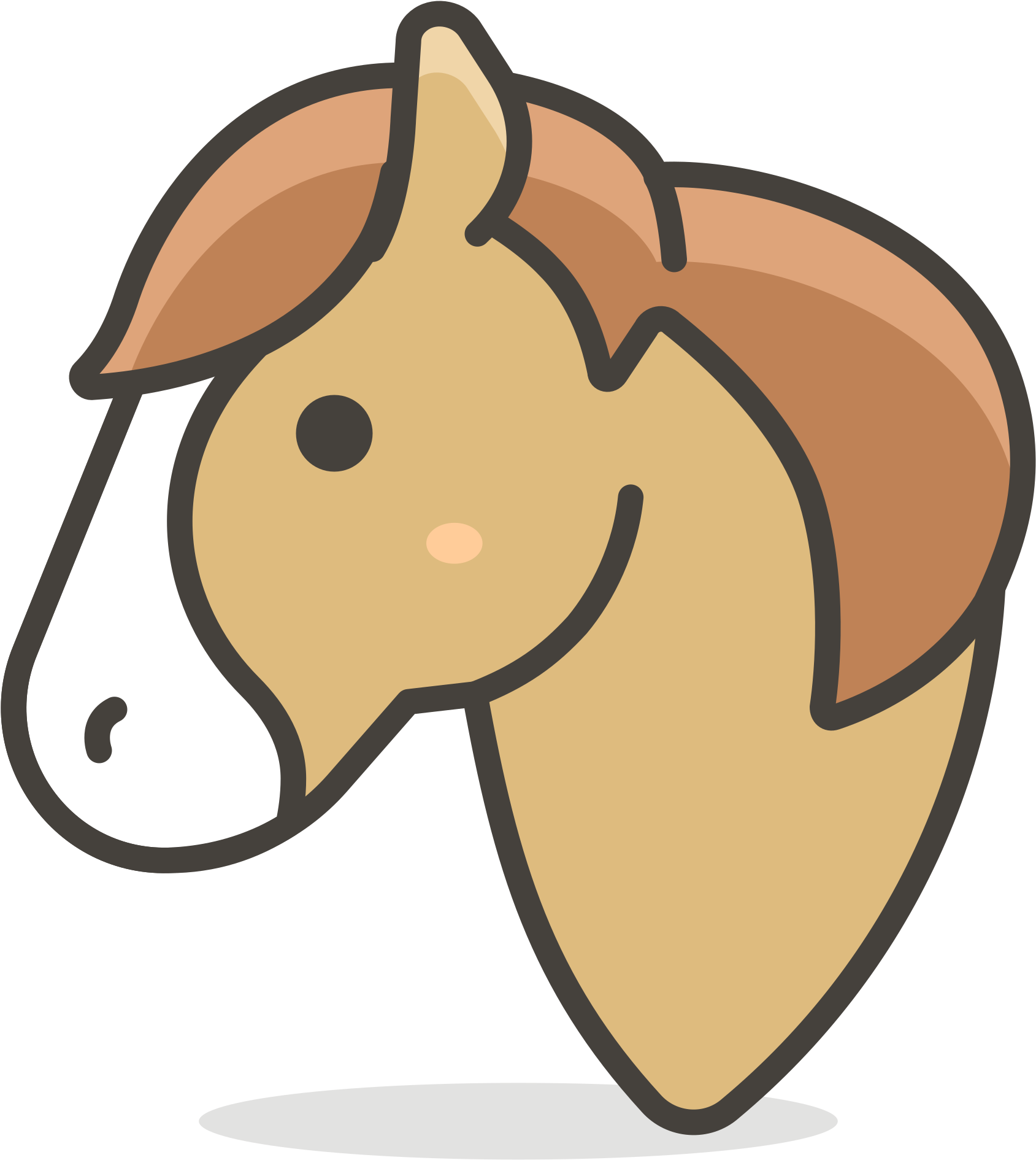 Open - Horse (2000x2000), Png Download