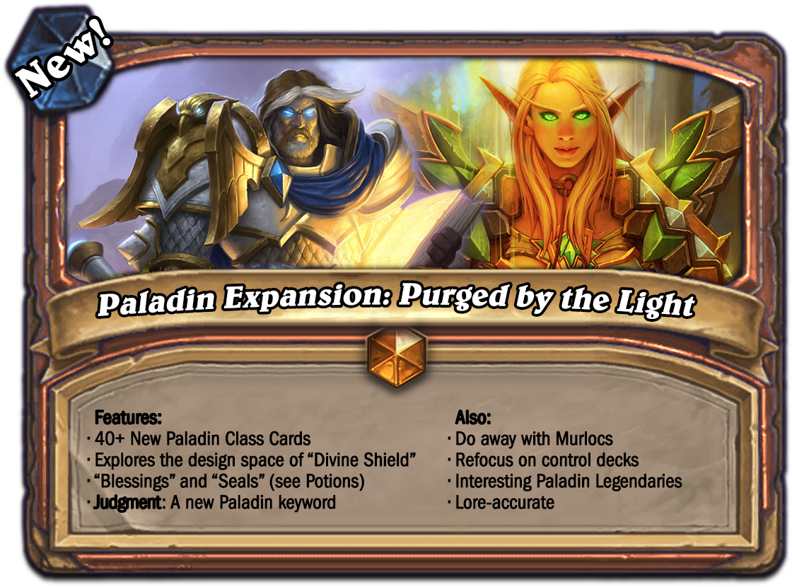 How Many Murloc Paladin Decks Have You Seen Yikes Png - Hearthstone Paladin New Skin (1216x838), Png Download