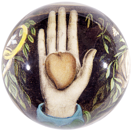 Heart In Hand - John Derian (500x500), Png Download