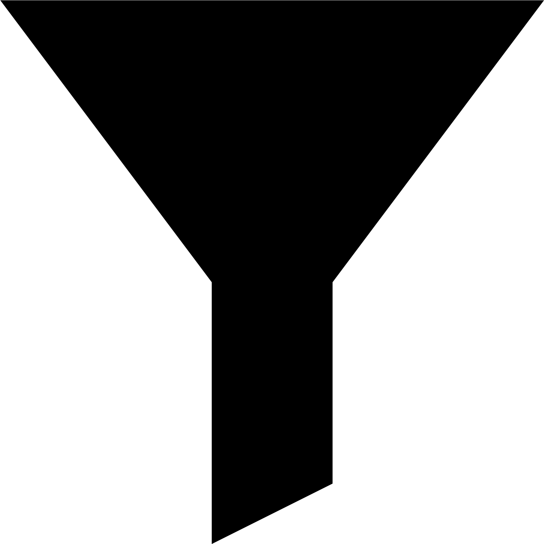 Open - Funnel Icon Flat (2000x2000), Png Download