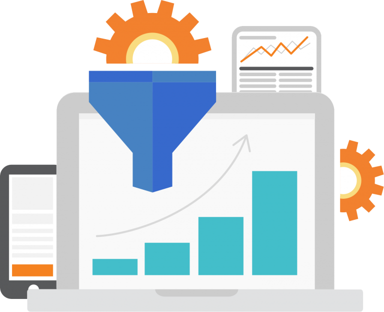 Deliver More Conversion Through Your Lead Generation - Lead Generation Illustration Png (768x623), Png Download