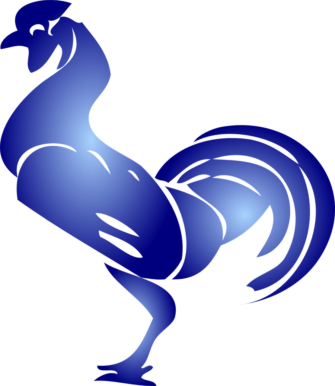 Rooster Clip Art (1110x1280), Png Download