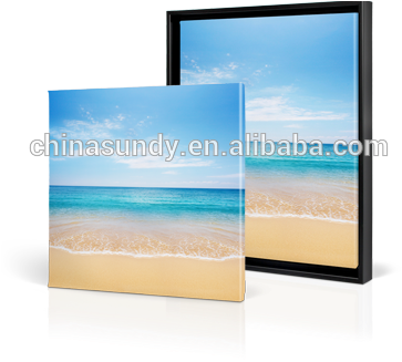 40*50 Wall Art With Led Lights Canvas Print Lighted - Unframed Canvas Walgreens (412x380), Png Download