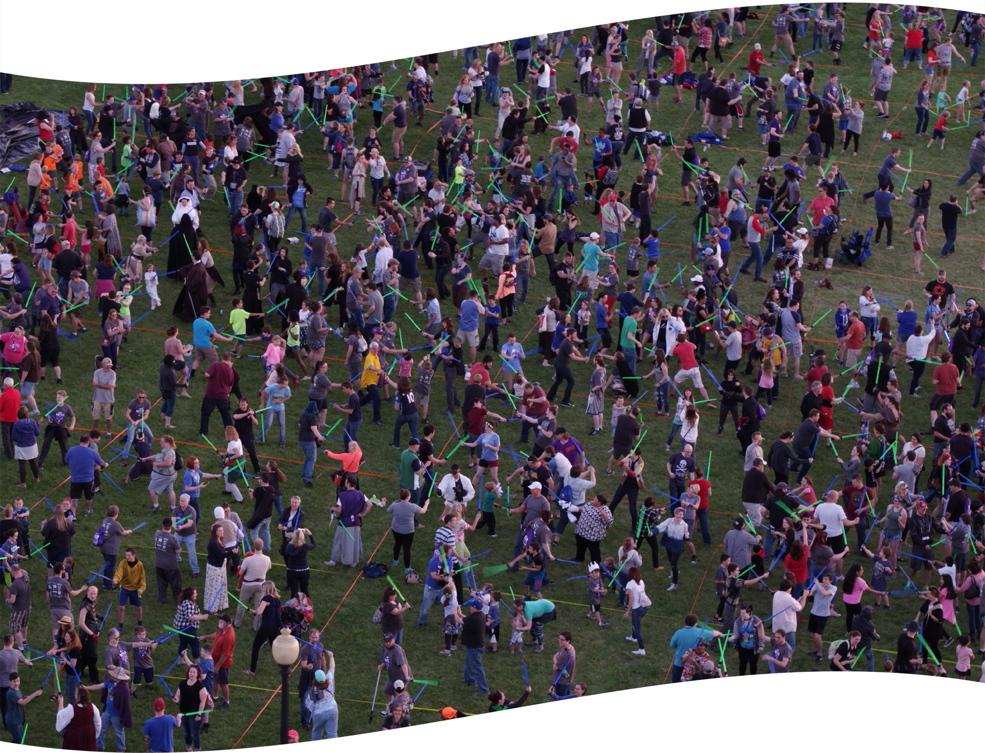 Battle4kc - Crowd (2000x1530), Png Download