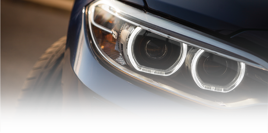 Faros Coche (891x445), Png Download