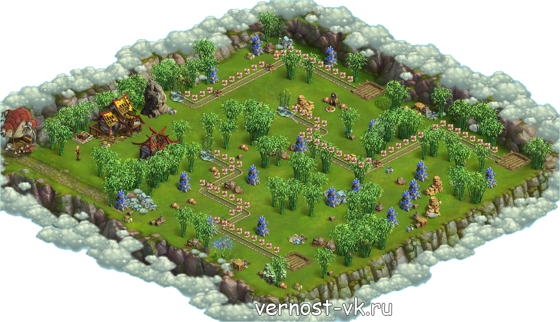 Map The Way Of The Dragon Ru01 - Рыцари И Принцессы Горная Долина (1151x661), Png Download