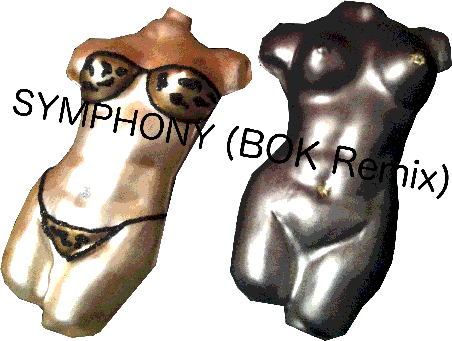 Symphony - Bronze Sculpture (1932x1840), Png Download