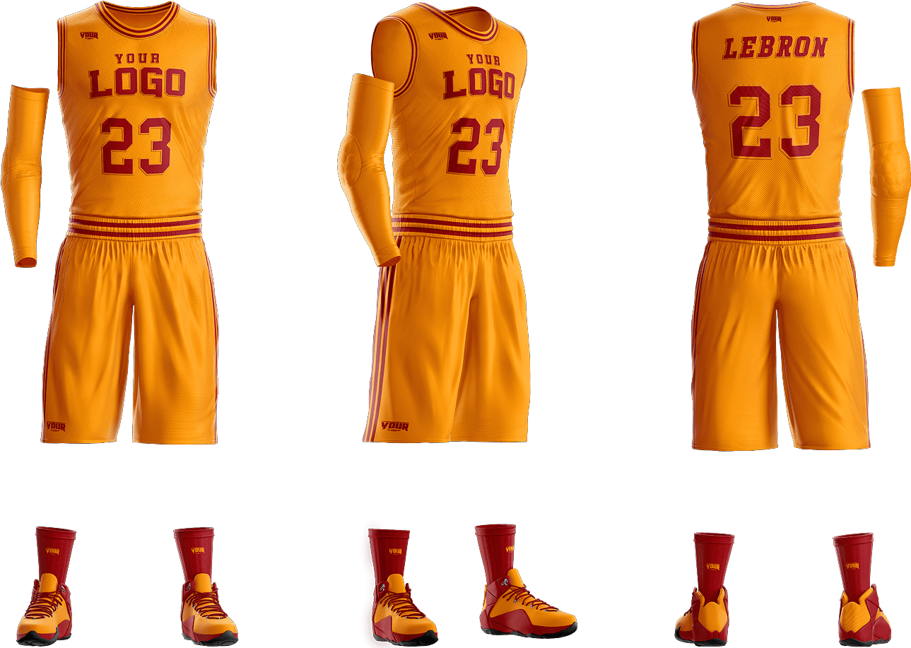 Download Transparent Basketball Uniform Template Mockup