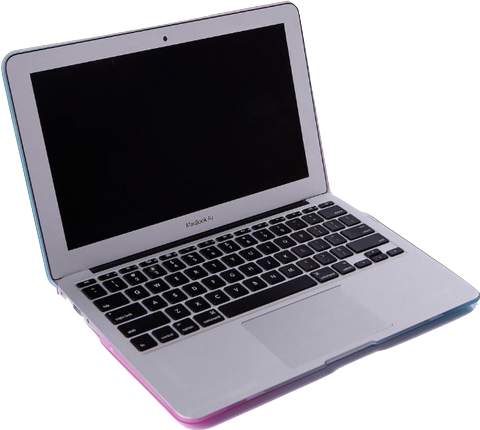 Girly Tumblr Transparents Starbucks - Macbook Air 11.6 Inch (480x430), Png Download