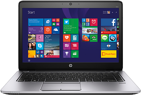 Hp Elitebook 840 G1 Notebook Pc - Hp Elitebook 840g1 (474x356), Png Download