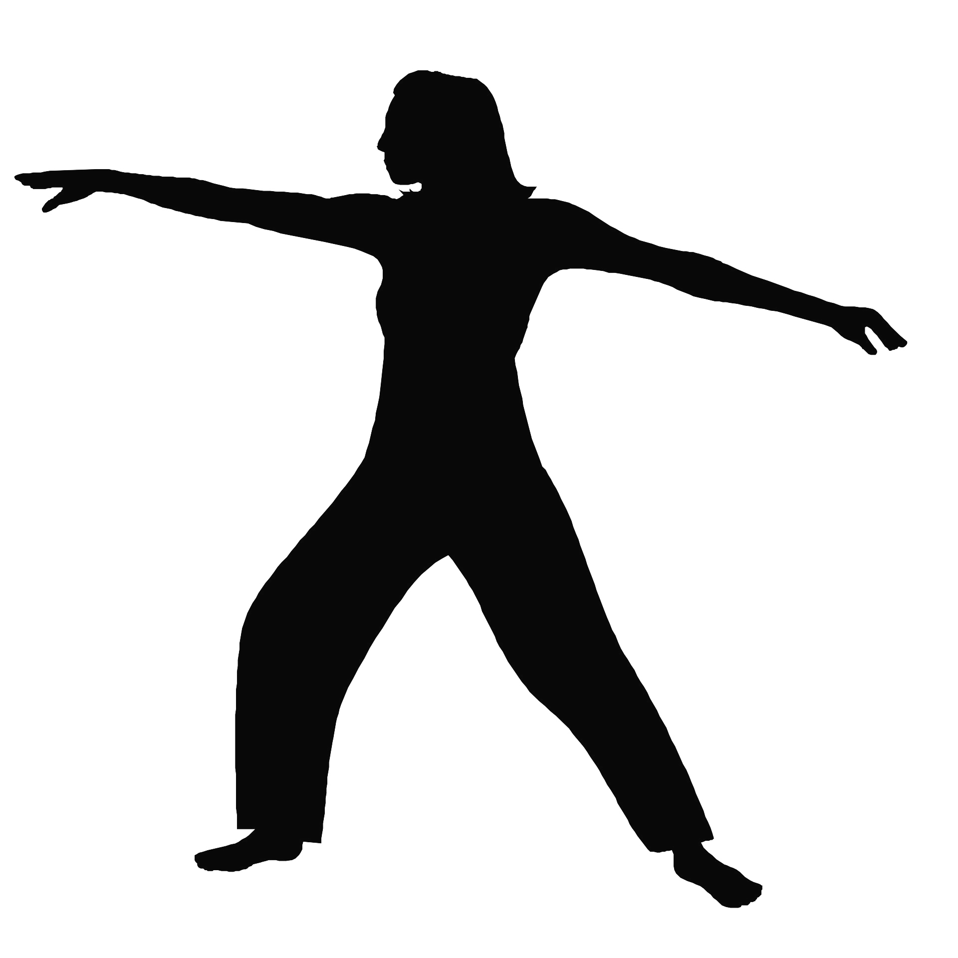 Free Bodybuilder Silhouette Png - Martial Arts And Fitness Centre (1920x1920), Png Download