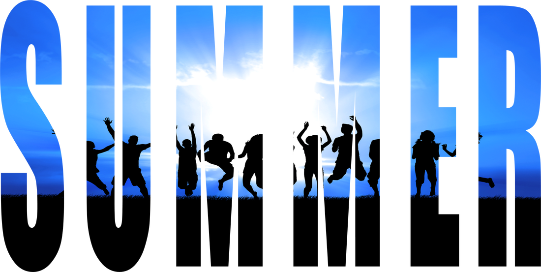 Picture - Summer Word Logo Png (1100x553), Png Download