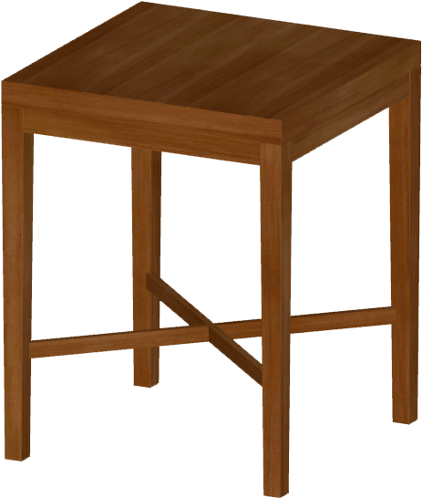 Medium Bar Table - Stockholm (546x546), Png Download