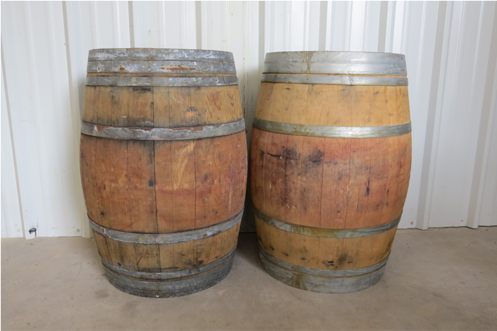 French Wine Barrels - Plywood (700x700), Png Download