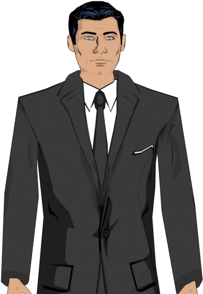 Thank You - Sterling Archer (800x600), Png Download