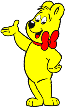 Haribo Bear Vector Logo - Haribo Gummy Bear Logo (400x400), Png Download