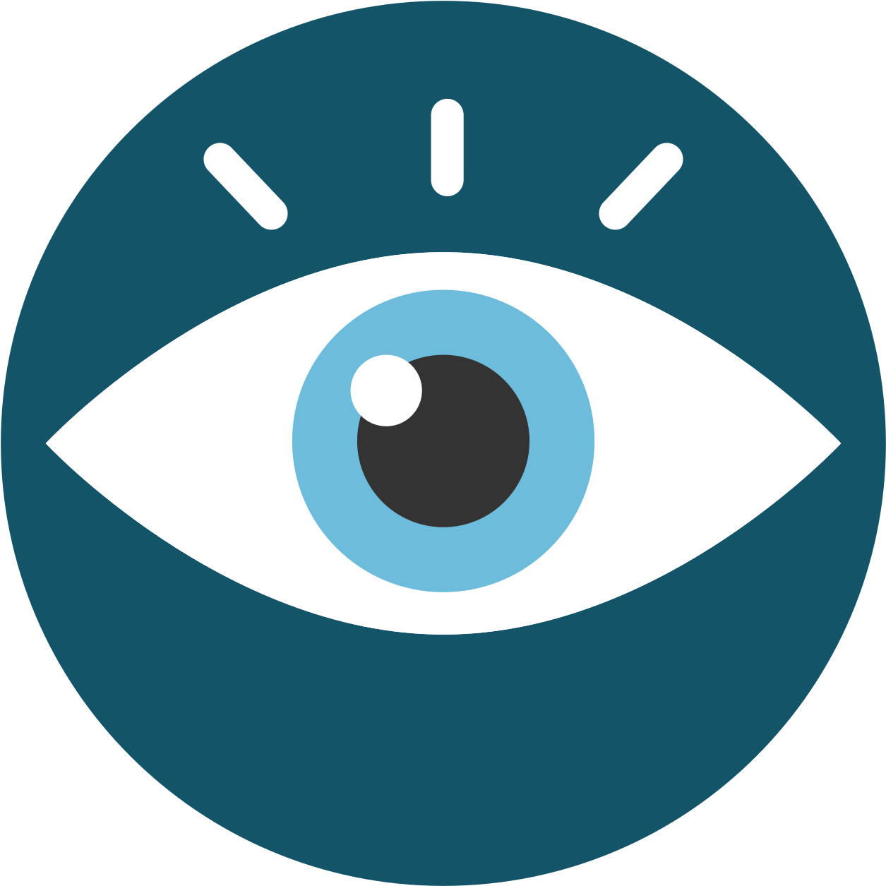 Open - Magnifying Glass Flat Icon (2000x2000), Png Download