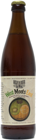 High Water West Meets Wine Barrel Aged Sour - Beer Bottle (479x480), Png Download