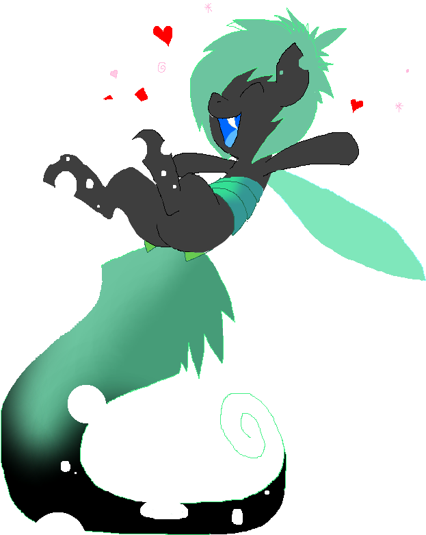 Princessamity, Changeling, Changeling Oc, Confetti, - Illustration (720x875), Png Download