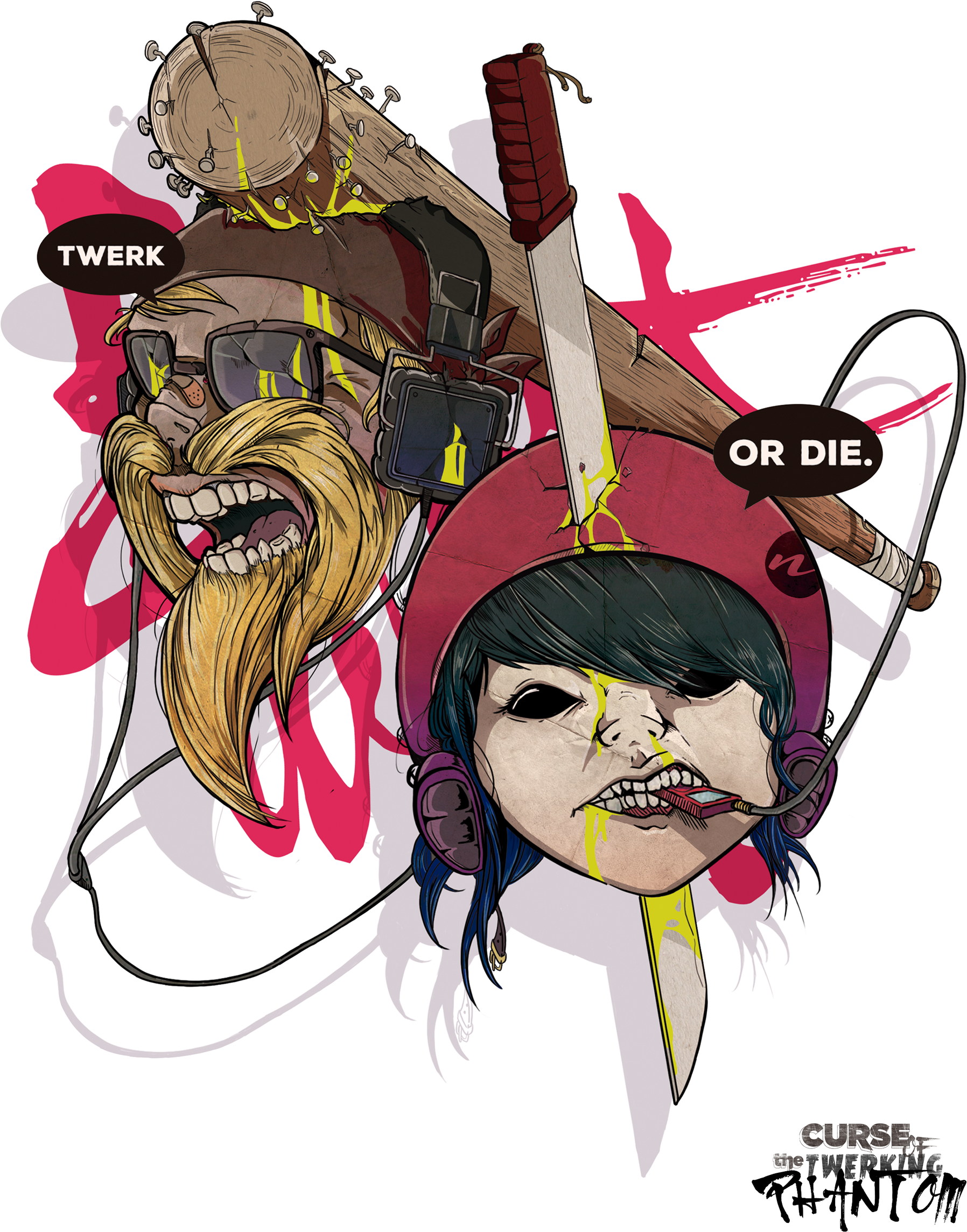 Serie Secundaria De Illustraciones, Realizadas A Modo - Illustration (1920x2588), Png Download