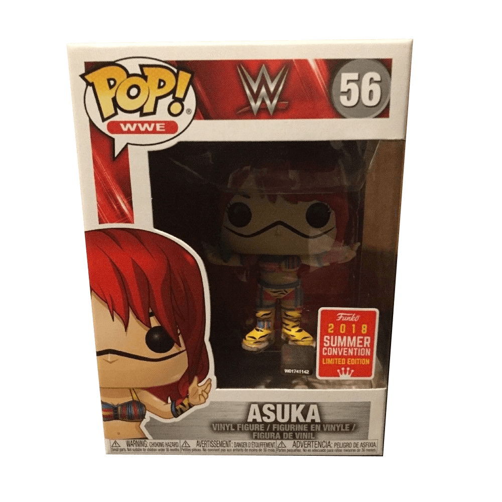 Asuka Wwe Sdcc 2018 Exclusive Funko Pop Vinyl - Asuka Funko Pop (1000x1000), Png Download