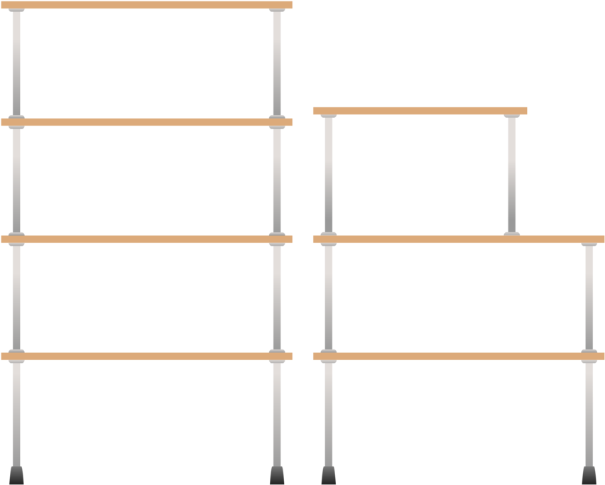 Shelf Table Bookcase Furniture - Shelf (889x750), Png Download