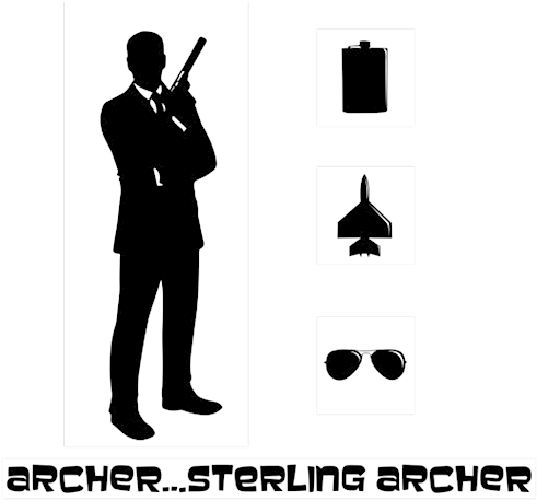 Click And Drag To Re-position The Image, If Desired - Fx's Archer Tuxedo Shirt (600x600), Png Download