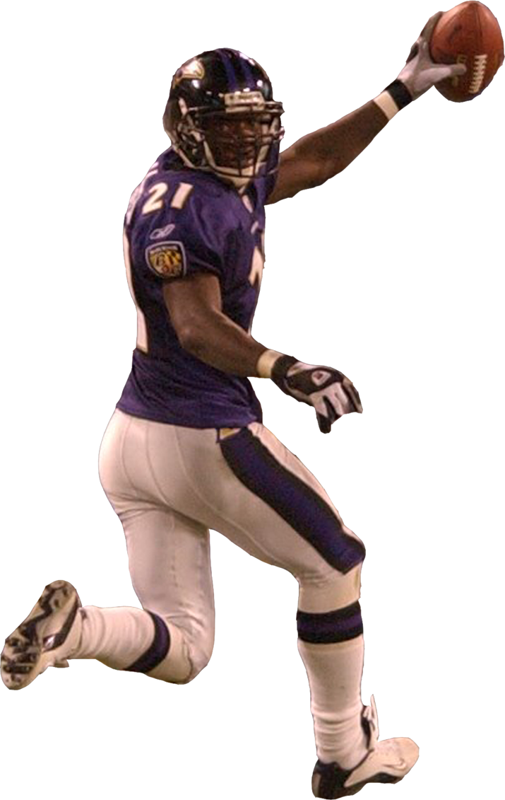 Of A Huge Block By Ray Lewis - College Football Player Transparent (715x1131), Png Download