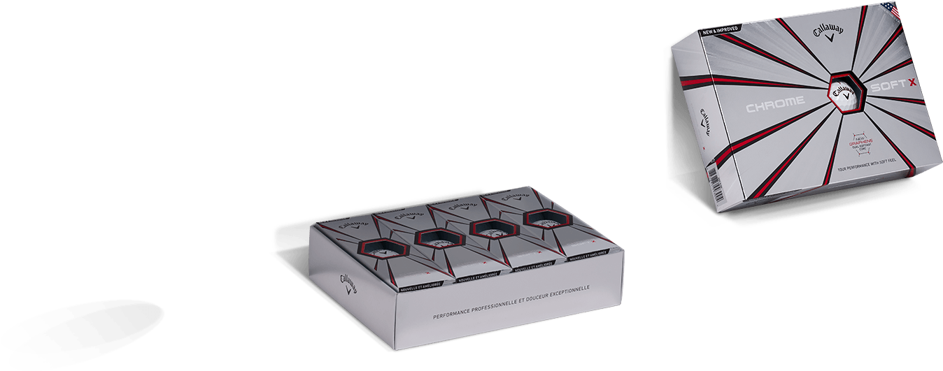 Chrome Soft X Golf Ball Box - Callaway Chrome Soft X (1680x700), Png Download