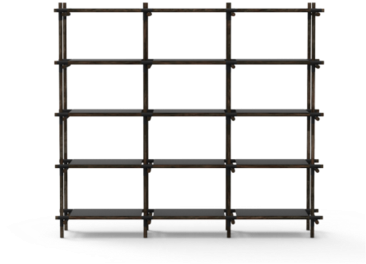 Stick System - Black/dark Ash - Menu Stick System 3 X 5, Black (480x480), Png Download
