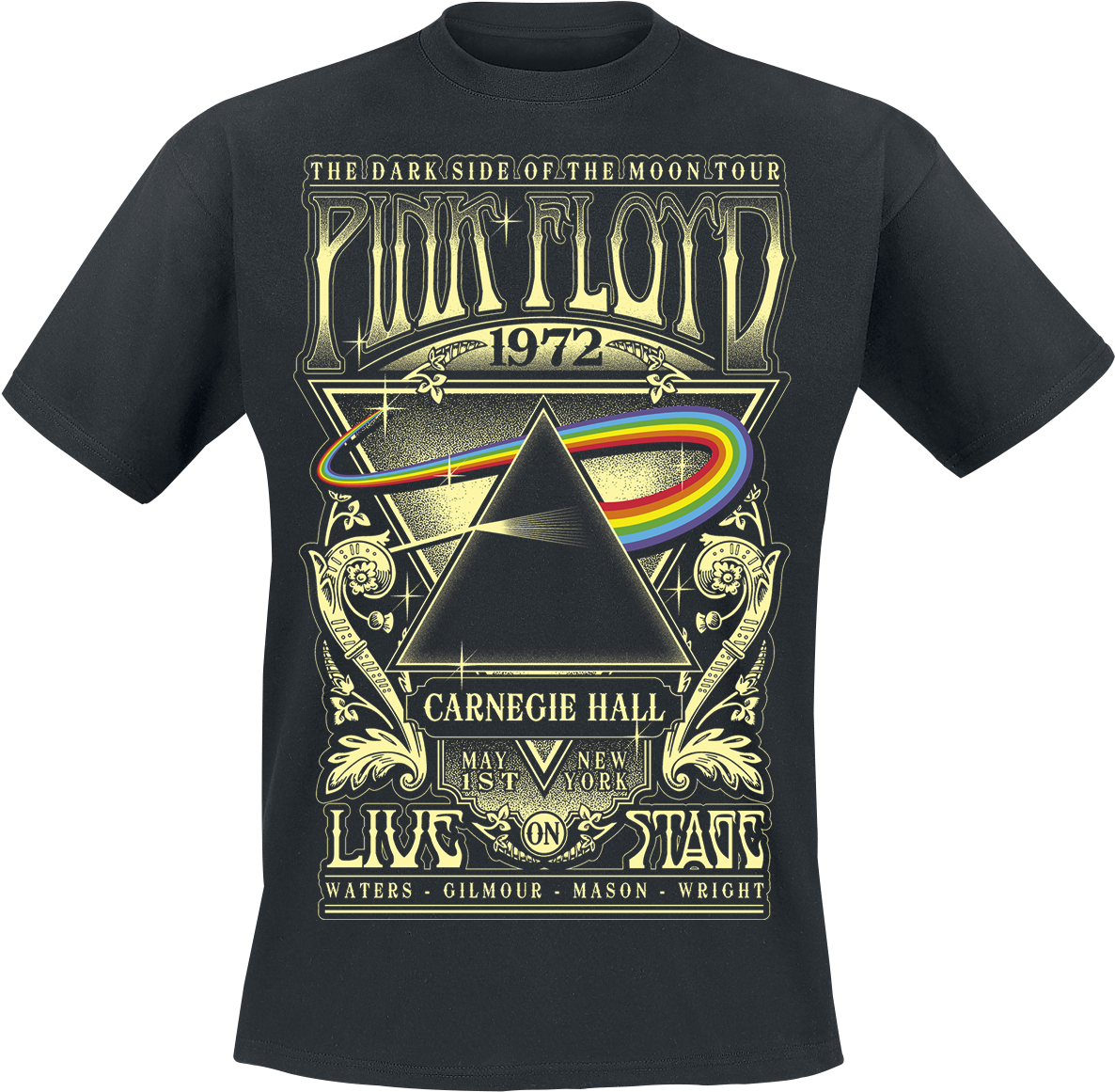 Dark Side Of The Moon - Camisetas De Pink Floyd (1200x1189), Png Download
