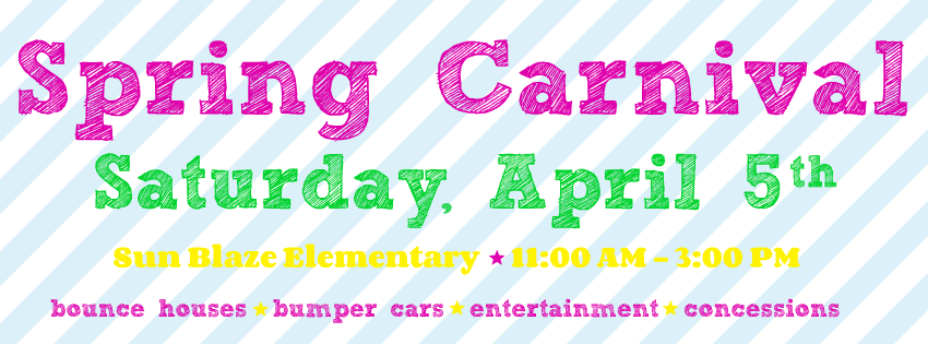 Spring Carnival Fb Banner - Spelling Bee (850x315), Png Download