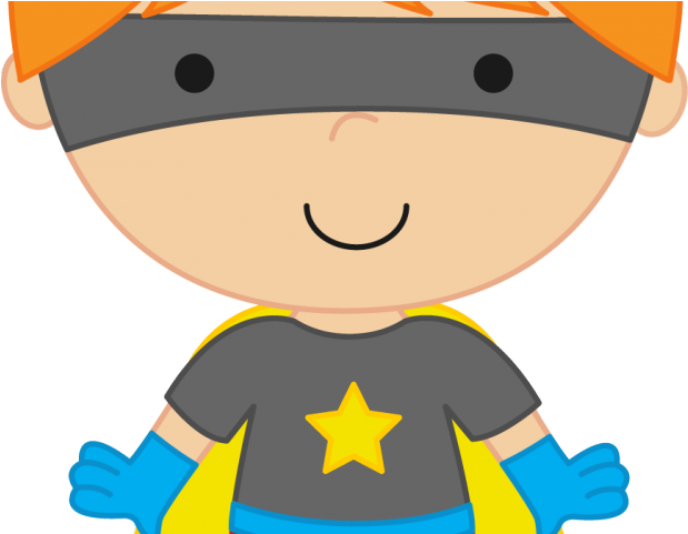 Kid Superhero Clipart - Super Hero Boy Png (640x480), Png Download