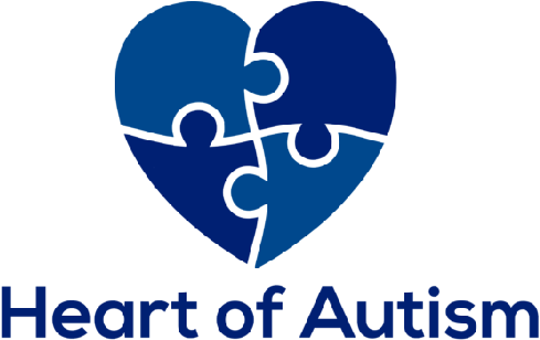 Heart Of Autism's 6th Annual Autism Awareness Day Fundraiser - Heart In Puzzle Shape (495x325), Png Download