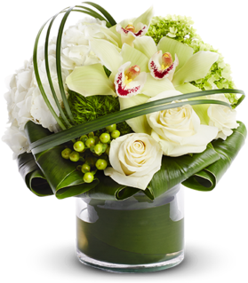 Classic Arrangement - Simple Floral Arrangements Transparent (480x360), Png Download