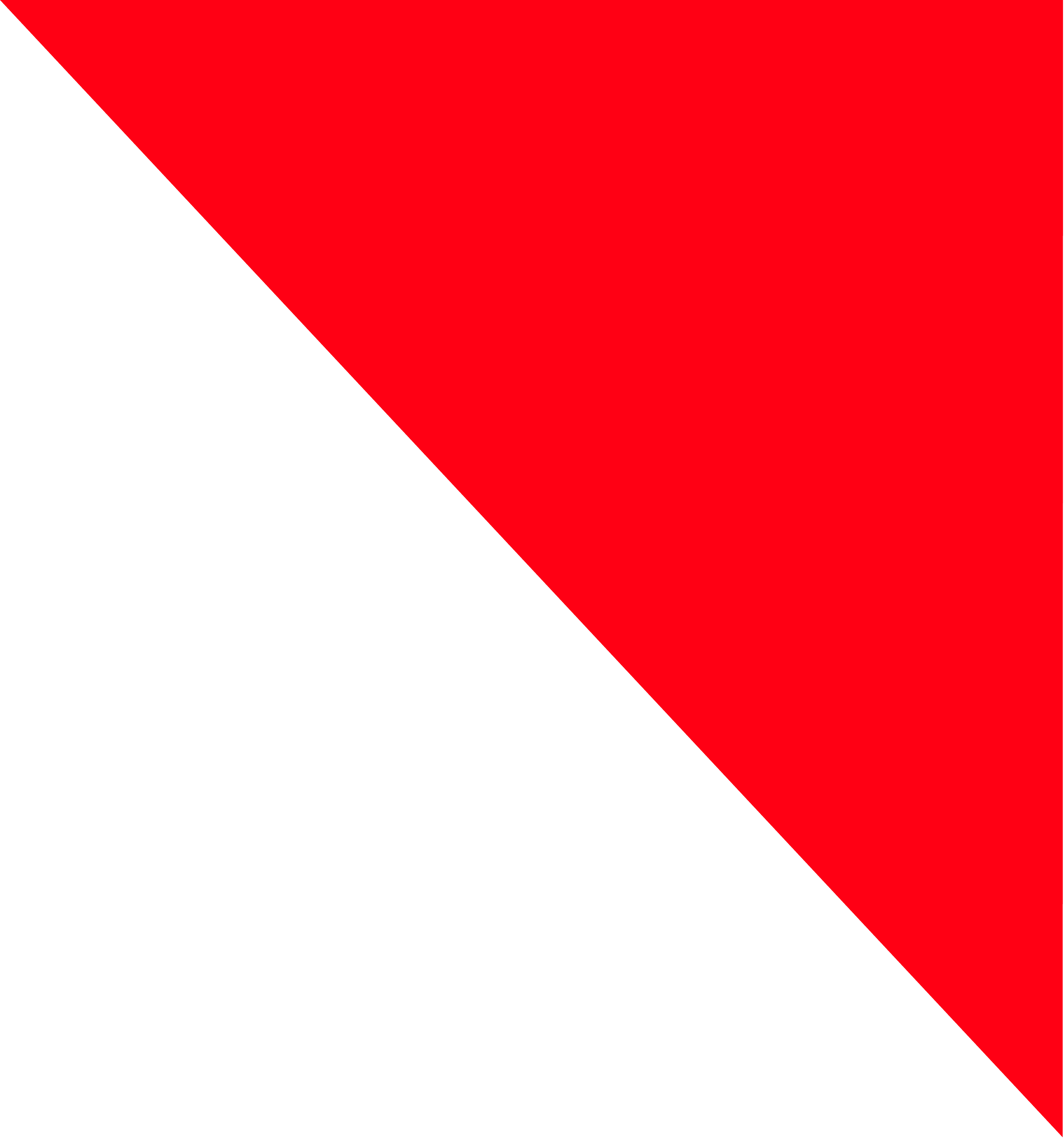 Red Flag (3240x3465), Png Download