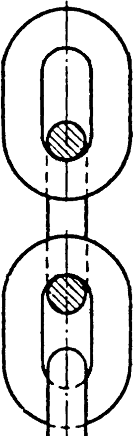 Chains Cdk - Line Art (600x900), Png Download