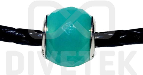 Murano-bead - Emerald (500x500), Png Download