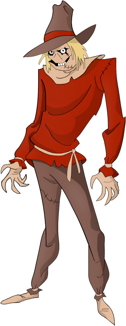 Catwoman In Batman - Batman Animated Series Scarecrow (631x1267), Png Download