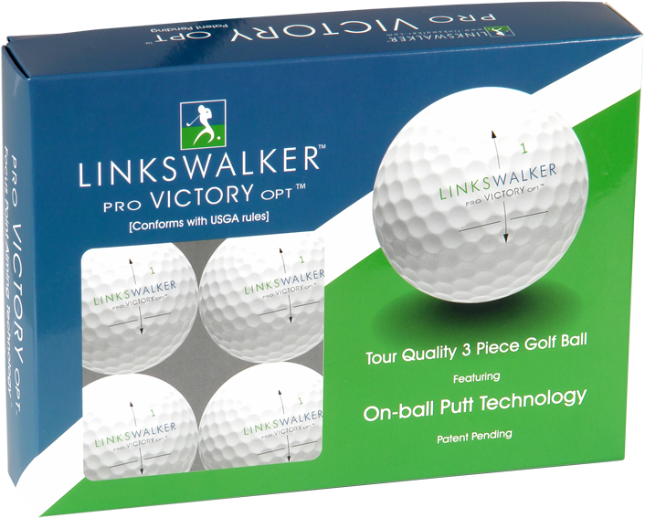 Provictory Opt One Dozen Golf Ball Case - Golf Ball (750x600), Png Download
