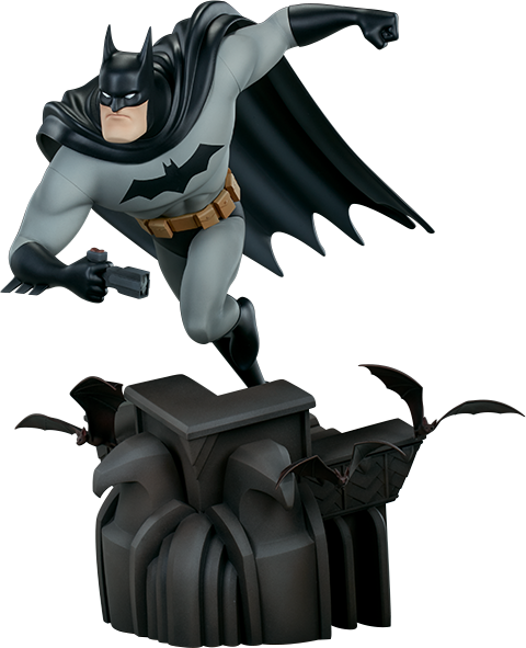 Batman Statue - Batman (480x591), Png Download