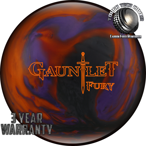 Gauntlet Fury - Gauntlet Bowling Ball - (x-out) (500x500), Png Download