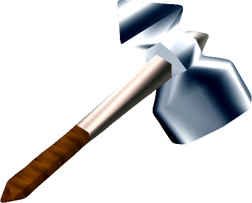 Megaton Hammer - Zelda Megaton Hammer (500x402), Png Download