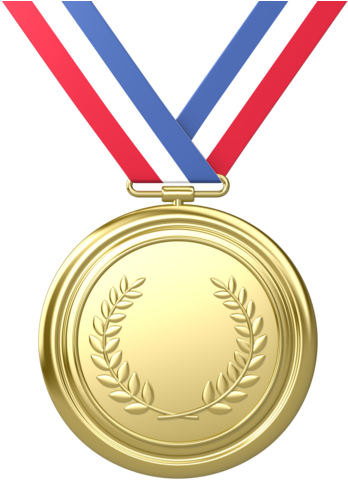 Gold Medal Png Transparent Images - Olympic Gold Medal Png (406x500), Png Download
