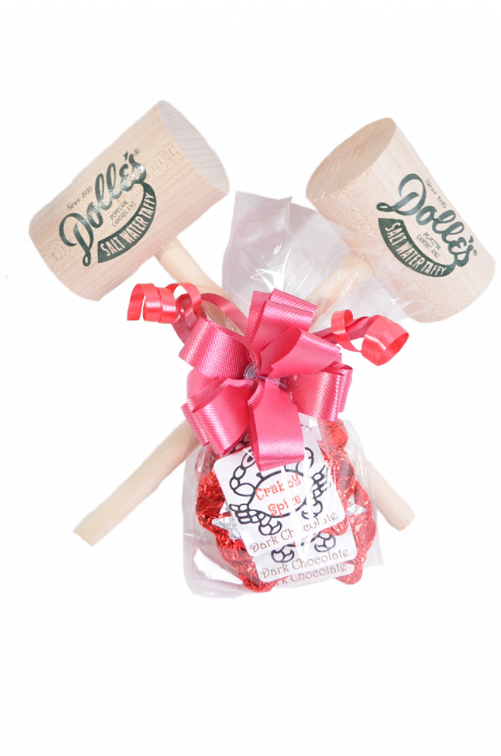 Dolle's Crab Mallet With Crabby Spice Chocolate Crabs - Dolle's Candyland (1024x1545), Png Download