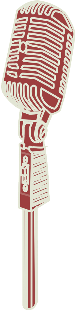 Sahne Mikrofon Png (500x1000), Png Download