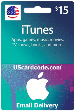 $15 Itunes Gift Card Certificate - Itunes Gift Card, (333x380), Png Download